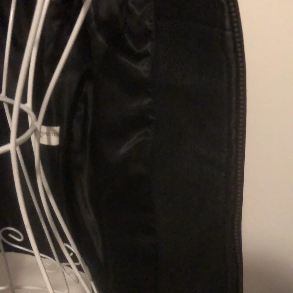Victoria Secret - MODA International Genuine Black Leather Jacket. - Picture 11 of 12